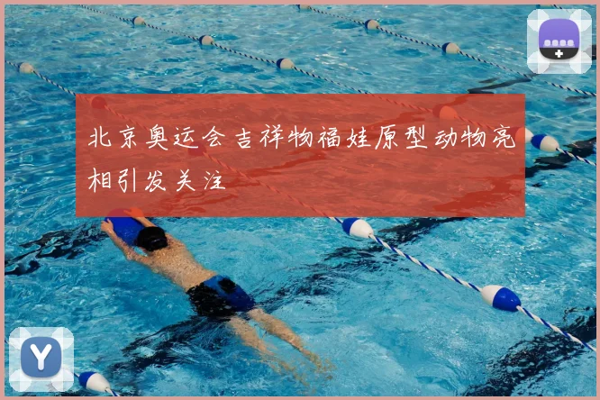 北京奥运会吉祥物福娃原型动物亮相引发关注
